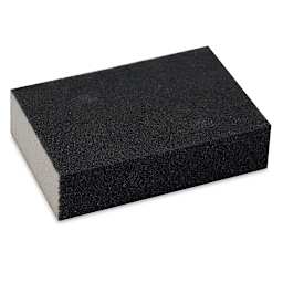 Art Alternatives Sanding Block - Angled view of Medium/Coarse Grit Sanding Block