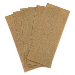 3M General Purpose Sandpaper - Pkg of 6, Fine, Grit 150-C, 3.6" x 9"