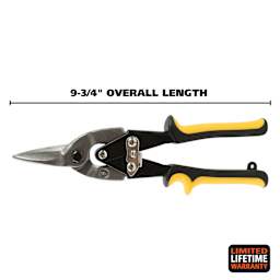 GreatNeck Aviation Snips - dimensions