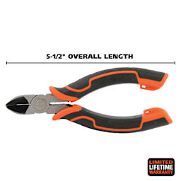 GreatNeck Diagonal Pliers - 5-1/2" - dimensions