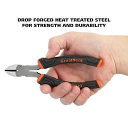 GreatNeck Diagonal Pliers - 6-1/2" - drop forged heat treated steel