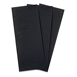 Art Alternatives Sandpaper - Three Coarse Texture sheets shown in upright fan