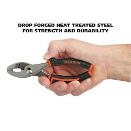 GreatNeck Slip Joint Pliers - drop forged heat treated steel