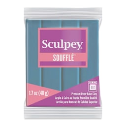 Sculpey Souffle - Bluestone, 1.7 oz Bar front of packaging