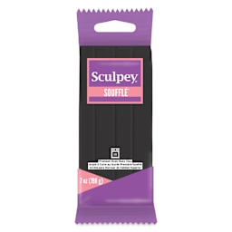 Sculpey Souffle - Poppy Seed, 7 oz Bar front of packaging