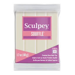 Sculpey Souffle - Ivory, 1.7 oz Bar front of packaging