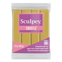 Sculpey Souffle - Honey Mustard, 1.7 oz Bar front of packaging