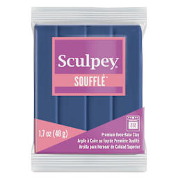 Sculpey Souffle - Midnight Blue, 1.7 oz Bar front of packaging