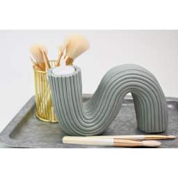 Sculpey Souffle - Succulent, 1.7 oz Bar finished art project