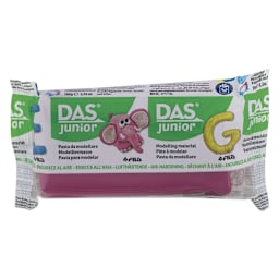 DAS Junior Air-Dry Clay - Front view of package of Magenta clay