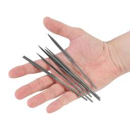 GreatNeck Needle Files - Set of 6 - out of packaging, in hand