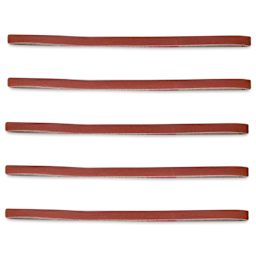 Excel Blades Sanding Stick - 5 400 Grit Replacement Belts in horizontal row