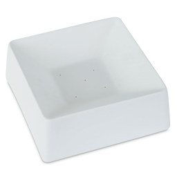 Fuseworks Glass Slump Molds - Flat Sided Square Mold shown at angle