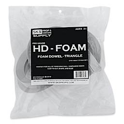 SKS Props HD-Foam Dowels, Pkg of 2 - Triangle, 20 mm - front of packaging