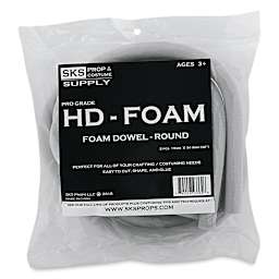 SKS Props HD-Foam Dowels, Pkg of 2 - Round, 15 mm - front of packaging