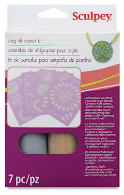 Sculpey Silk Screen Kit