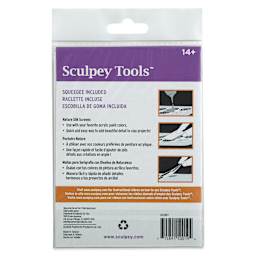 Sculpey Silk Screen - Nature (back of package)