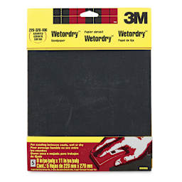 3M Wetordry Sandpaper - Front of package shown
