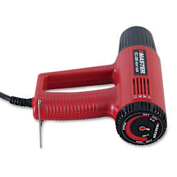 Master EC-200 Heat Gun - Heat Gun laying flat showing temperature dial