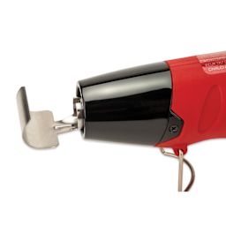 Master EC-Mini Heat Gun - with heat shrink tube reflector attached