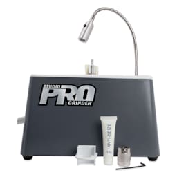 Studio Pro Grinder - Front view of Grinder with components