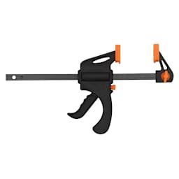 Excel Blades Quick Clamp - Shown open and horizontally