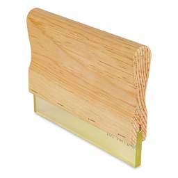 Blick Polyurethane Squeegee - 8", 65 Durometer - angled