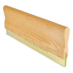 Blick Polyurethane Squeegee - 16", 65 Durometer - angled