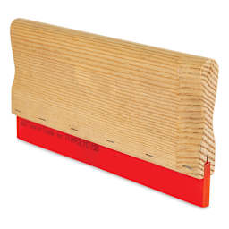 Blick Urethane Squeegee - 14", 60-65 Durometer - angled