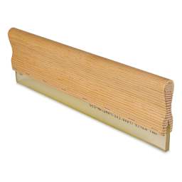 Blick Standard Squeegee - 16", 60-65 Durometer - angled