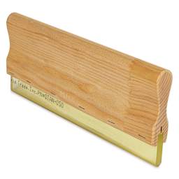 Blick Standard Squeegee - 12", 50-55 Durometer - angled