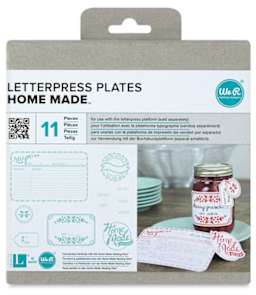 We R Memory Keepers Printing Plate Sets - front of package