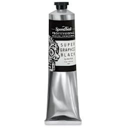Speedball Professional Relief Ink - Supergraphic Black, 5 oz, Tube