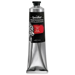 Speedball Professional Relief Ink - Crimson Red, 5 oz, Tube