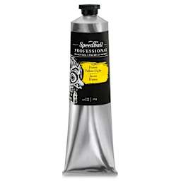 Speedball Professional Relief Ink - Hansa Yellow Light, 5 oz, Tube