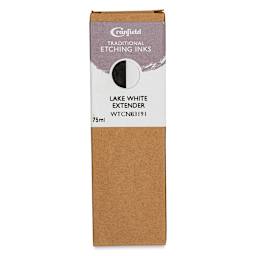 Cranfield Traditional Etching Ink Extender - Lake White, 75 ml (packaging for tube)