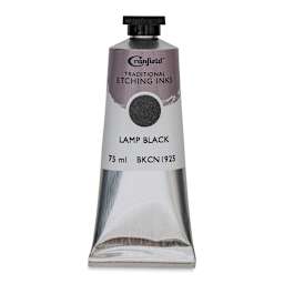 Cranfield Traditional Etching Ink - Lamp Black, 75 ml - front