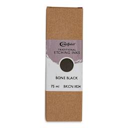 Cranfield Traditional Etching Ink - Bone Black, 75 ml - front of packaging