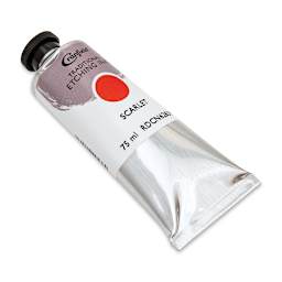 Cranfield Traditional Etching Ink - Scarlet, 75 ml