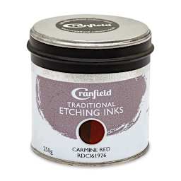 Cranfield Traditional Etching Ink - Crimson Red, 250 g - front