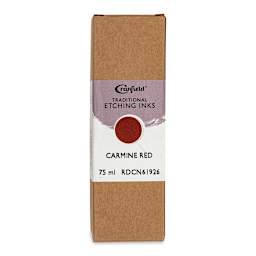 Cranfield Traditional Etching Ink - Crimson Red, 75 ml - front of packaging