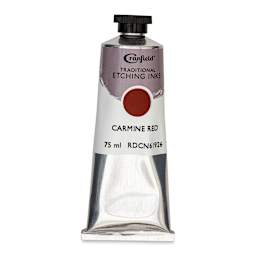 Cranfield Traditional Etching Ink - Crimson Red, 75 ml - front