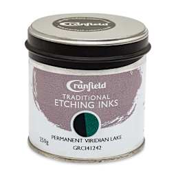 Cranfield Traditional Etching Ink - Permanent Viridian, 250 g - front