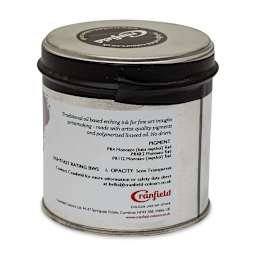 Cranfield Traditional Etching Ink - Permanent Red, 250 g - back
