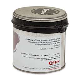Cranfield Traditional Etching Ink - Rubine Red, 250 g - back