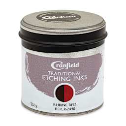 Cranfield Traditional Etching Ink - Rubine Red, 250 g - front