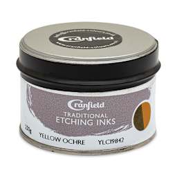 Cranfield Traditional Etching Ink - Yellow Ochre, 250 g - front