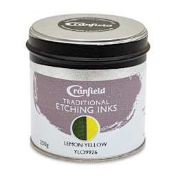 Cranfield Traditional Etching Ink - Lemon Yellow, 250 g - front