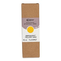 Cranfield Traditional Etching Ink - Permanent Yellow Lake, 75 ml - front of packaging