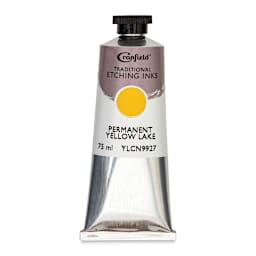 Cranfield Traditional Etching Ink - Permanent Yellow Lake, 75 ml - front
